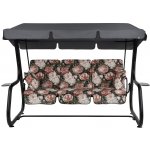 Patio Rimini Black Edition s bočními stolky A101-23PB 448564 – Zbozi.Blesk.cz