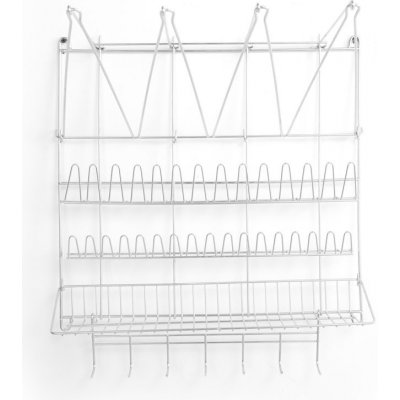 Hendi Nástěnná police nejen na plnící sáčky, 500x360x(H)560mm – Zboží Mobilmania