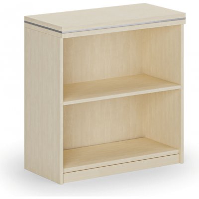 Arristo Lux, Kancelářský regál 800 x 400 x 836 mm, bříza – Hledejceny.cz
