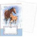 Argus Sešit A6 TYP 644 Wild horses – Zboží Dáma