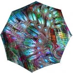 Doppler Fiber Magic Pavone Satin dámský plně automatický deštník vícebarevný – Zboží Dáma