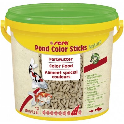 Sera Pond color sticks Nature 3,8 l – Zboží Mobilmania