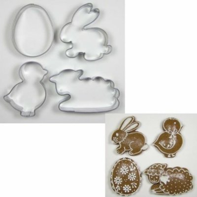 Vykrajovátka Velikonoční sada Ovečka, vajíčko, kuřátko, zajíček – Hledejceny.cz