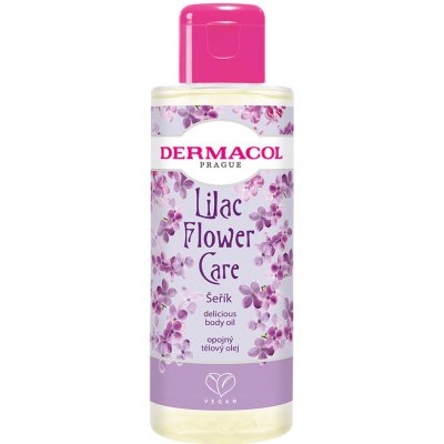 Dermacol Flower Care delicious body oil Lilac tělový olej šeřík 100 ml – Zboží Mobilmania