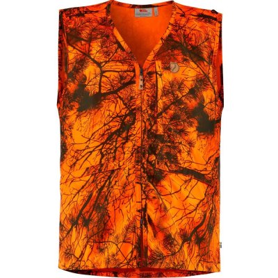 Fjallraven Värmland Vest Orange Camo – Zboží Mobilmania