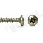 Vrut do dřeva nerez A2, půlkulatá hlava - 6.0x40 – Hledejceny.cz