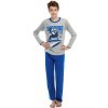 Dětské pyžamo a košilka Chlapecké pyžamo 547 modrá
