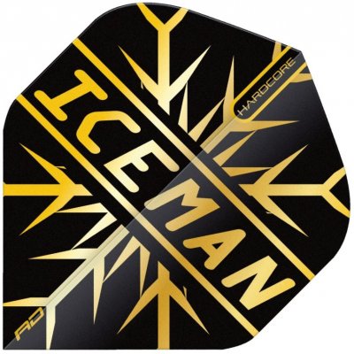 Red Dragon Gerwyn Price Iceman Hardcore - Snowflake - Gold RF6844 – Zbozi.Blesk.cz