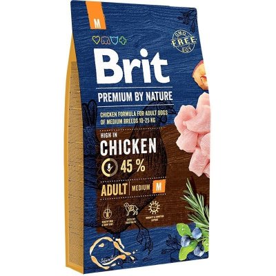 Brit Premium by Nature Adult M 8kg