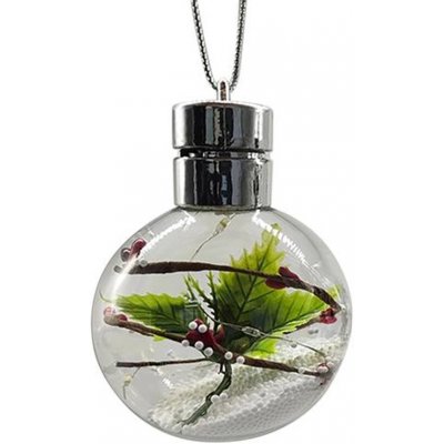 TORO DEKORACE VÁN. KOULE SVÍTÍCÍ LED 7,5X7,5X9,5CM 2AS_hamashop – Hledejceny.cz