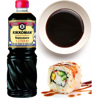 Kikkoman Sojová omáčka shoyu 1 l – Zboží Dáma