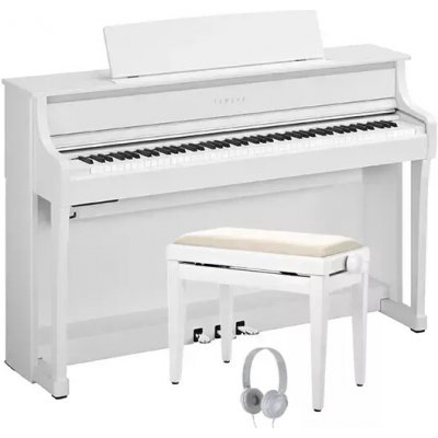 Yamaha CLP 875 WH SET2 – Zboží Mobilmania