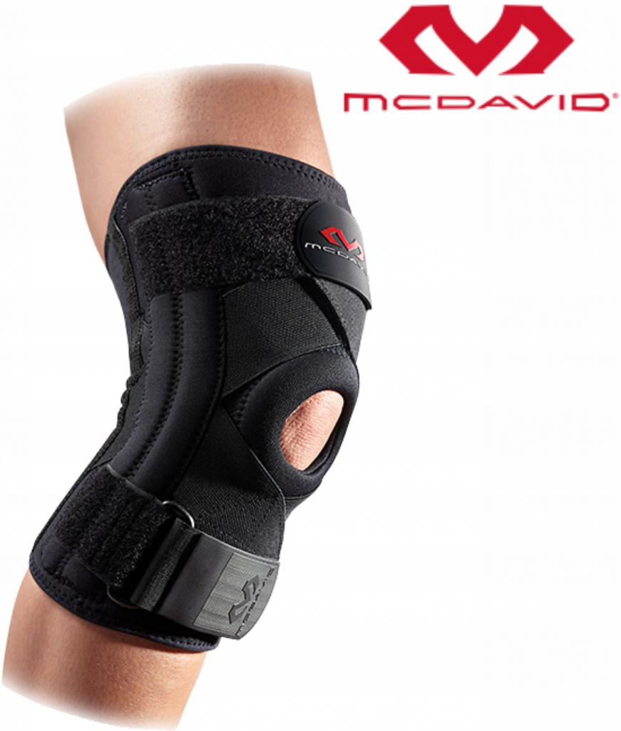 McDavid 425 Knee Support w/ Stays and Cross Strap ortéza na koleno