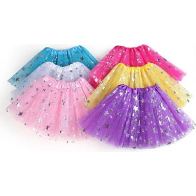 Sukně Liliu se stříbrnými hvězdičkami OP208 – Zboží Dáma