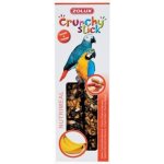 Zolux Crunchy Stick tyčinky papoušek buráky banán 115 g – Zboží Dáma