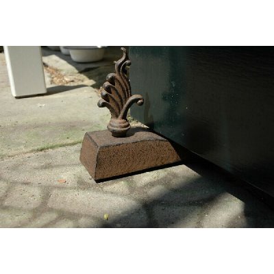 Esschert Design Zarážka na dveře BEST FOR BOOTS, hnědá, litina, 17 cm balení obsahuje 3 kusy – Zboží Dáma