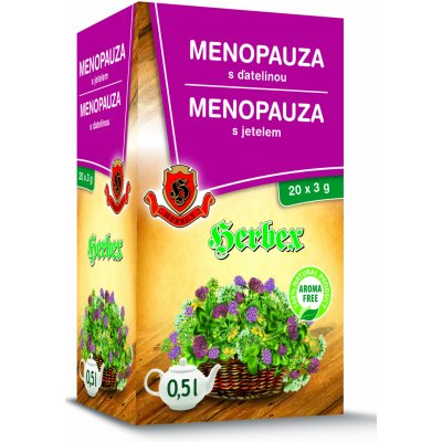 Herbex Menopauza s jetelem 20 x 3 g – Zboží Mobilmania