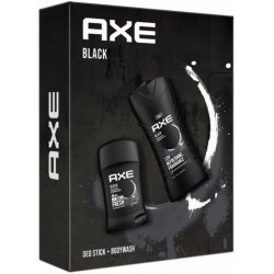 Axe Black 3v1 sprchový gel 250 ml + deostick 50 ml dárková sada