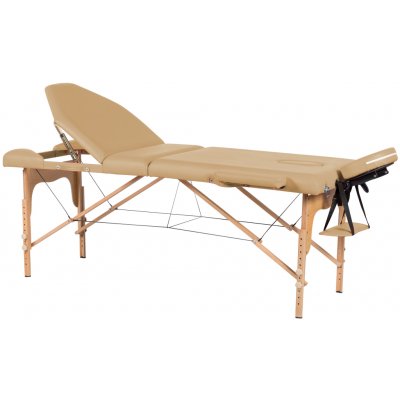 MH Star skládací dřevěné lehátko ETL75 - 71cm - béžové – Hledejceny.cz