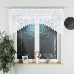 Kusová záclona Demira Bez řasící pásky 80x250 – Hledejceny.cz