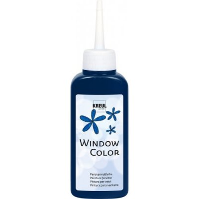 Kreul Barva na sklo WINDOW COLOR 80 ml noční modrá – Zboží Dáma