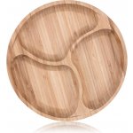 Banquet miska dělená BRILLANTE Bamboo 25 x 4 cm – Zboží Mobilmania