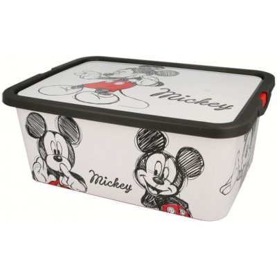 Stor Plastový úložný box Mickey Mouse 13L 02645