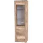 Nábytek Mikulík Úzká Adel č.1 prosklená 200 cm olše – Zboží Mobilmania