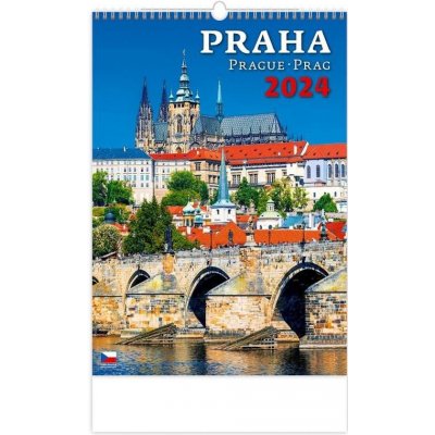 nástěnný Praha/Prague/Prag 2024