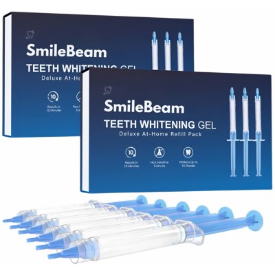 SmileBeam Profesionální Bělící Sady 6 x náplň – Zboží Dáma