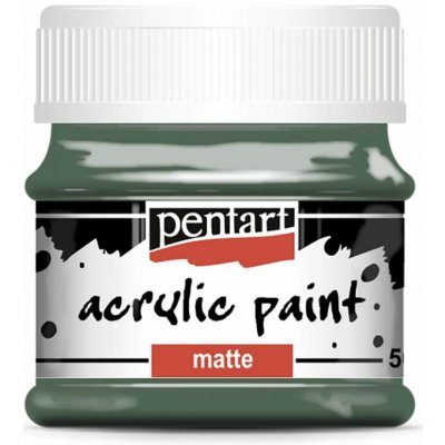 Pentart akrylová barva 50 ml khaki matná 13112 – Zboží Dáma