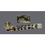 D&K Skleněná fajfka s drtičkou a sítky Set 3ks mix motivů 1ks – Zboží Mobilmania