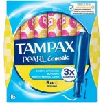 Tampax Pearl Compak Regular Tampony s Aplikátorem 16 ks – Zboží Dáma