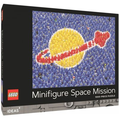 CHRONICLE BOOKS LEGO® IDEAS Minifigurky Vesmírná mise 1000 dílků – Zboží Mobilmania
