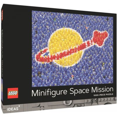 CHRONICLE BOOKS LEGO® IDEAS Minifigurky Vesmírná mise 1000 dílků – Hledejceny.cz