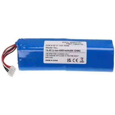 TopTechnology S10-Li-144-5200 baterie Ecovacs Deebot Ozmo T8, T9 4800mAh Li-Ion - kvalitní akumulátor pro robotické vysavače, nahrazuje originál – Zboží Mobilmania