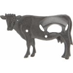 Nástěnný litinový otvírák na láhve Kráva - 16*3*10 cm - Clayre & Eef – Hledejceny.cz