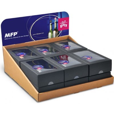 UNIPAP gifty - Zátka na víno - Display 12ks 6660009 – Hledejceny.cz
