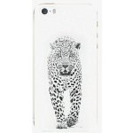 Pouzdro iSaprio White Jaguar - iPhone 5/5S/SE – Zboží Mobilmania