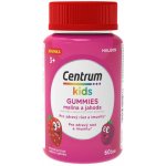 Centrum Kids Gummies malina a jahoda želé 60 bonbónů – Hledejceny.cz