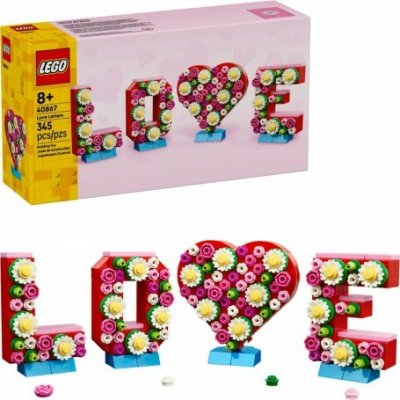LEGO® 40867 Písmena lásky – Zbozi.Blesk.cz