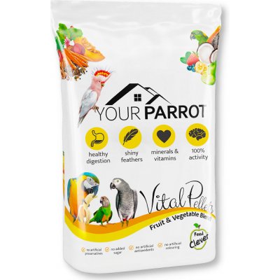 YOUR PARROT Vital Pellets Fruit & Vegetable Blend 900g