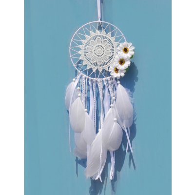 Amparo Miranda® Lapač snů Flower TR1765 bílý – Zboží Dáma