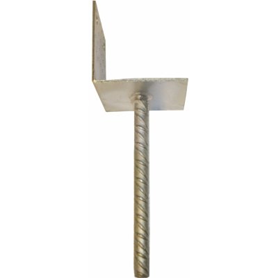 Hašpl Kotevní patka do betonu 100x100x4mm, typ L – Zbozi.Blesk.cz