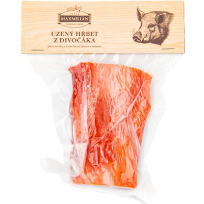 Maxmilián Uzený hřbet z divočáka 200 g – Sleviste.cz