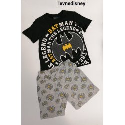 Dětský letní set/pyžamo Batman tmavé
