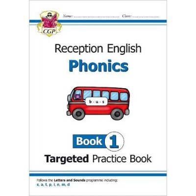 English Targeted Practice Book: Phonics - Reception Book 1 (CGP Books)(Brožovaná) – Hledejceny.cz