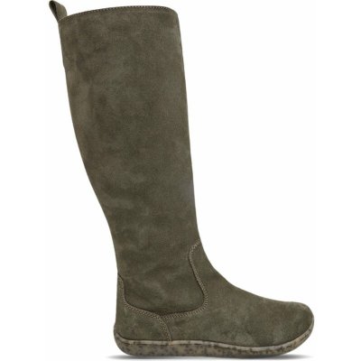 BAŤA Semiš Dámské barefoot kozačky – Zboží Dáma