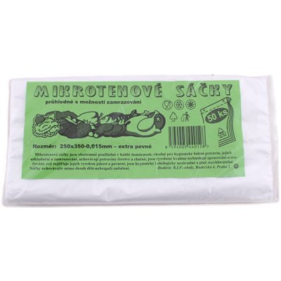 Odtrhávací sáčky SILNÉ 25*35 cm, čiré, balení 50ks – Zboží Dáma