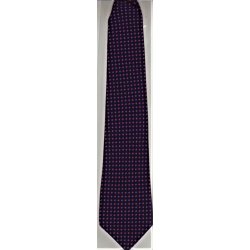 Chlapecká kravata střední modrá bordó